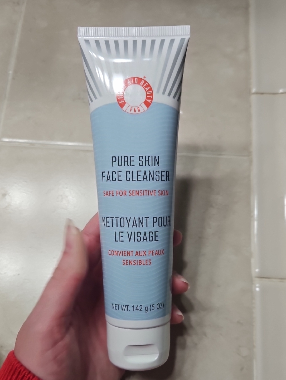 NWT First Aid Beauty Pure Skin Face Cleanser